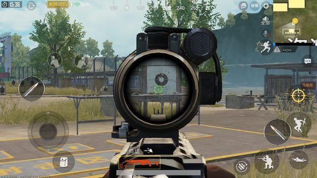 绝地求生:配上8倍镜,此枪比98k还要厉害