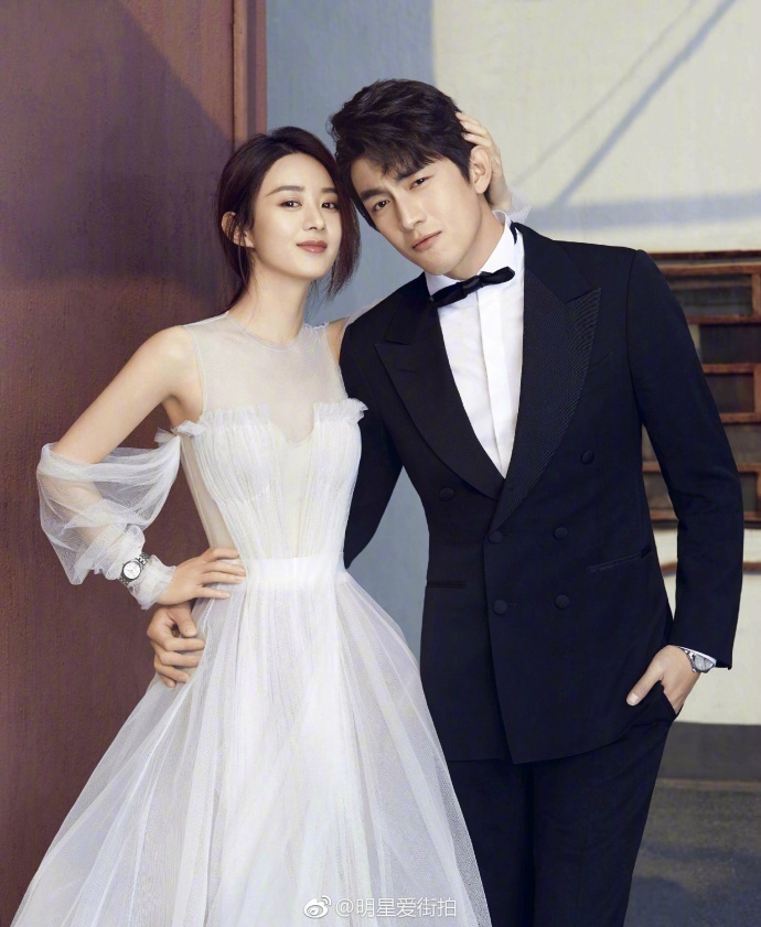 赵丽颖林更新携手拍婚纱大片 摸腿搂腰有点甜 赵丽颖林更新携手拍婚纱大片 摸腿搂腰有点甜