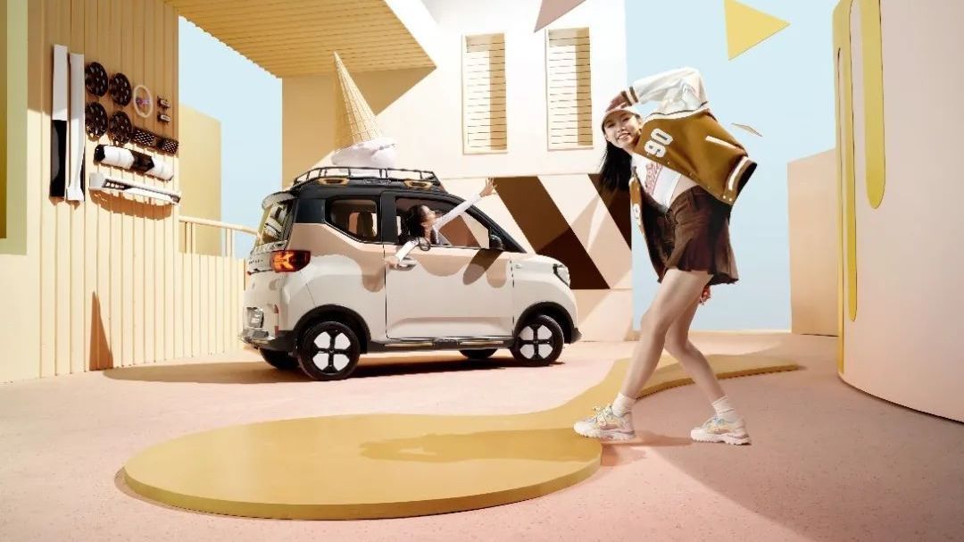 五菱宏光MINI EV GAMEBOY版官图发布 五菱宏光MINI EV GAMEBOY版官图发布