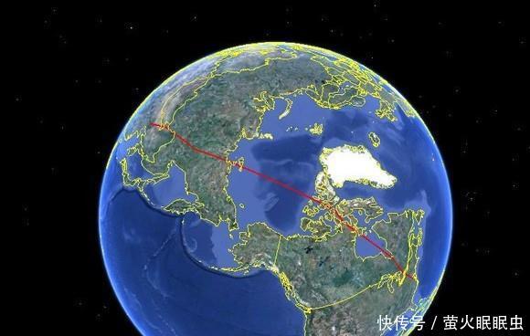 美国直飞中国的航班为什么不经过太平洋,背后
