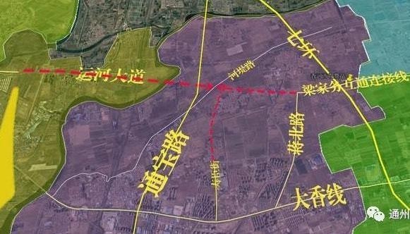 通州香河之間將添一條跨省道路!還建跨潮白河特大橋