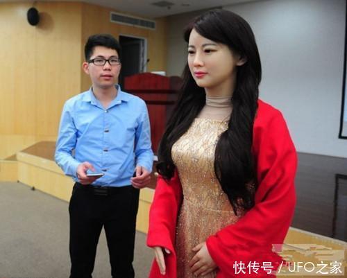 中国第一个美女机器人诞生,未来机器人老婆会