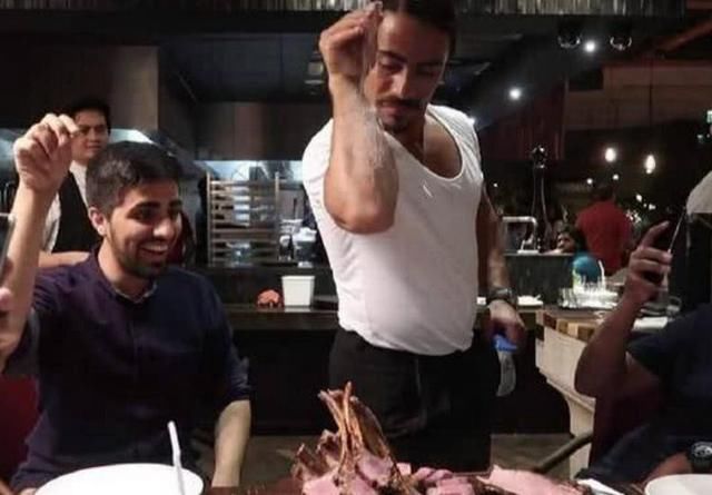 火爆抖音的撒盐哥你知道是谁吗?你吃过他做的