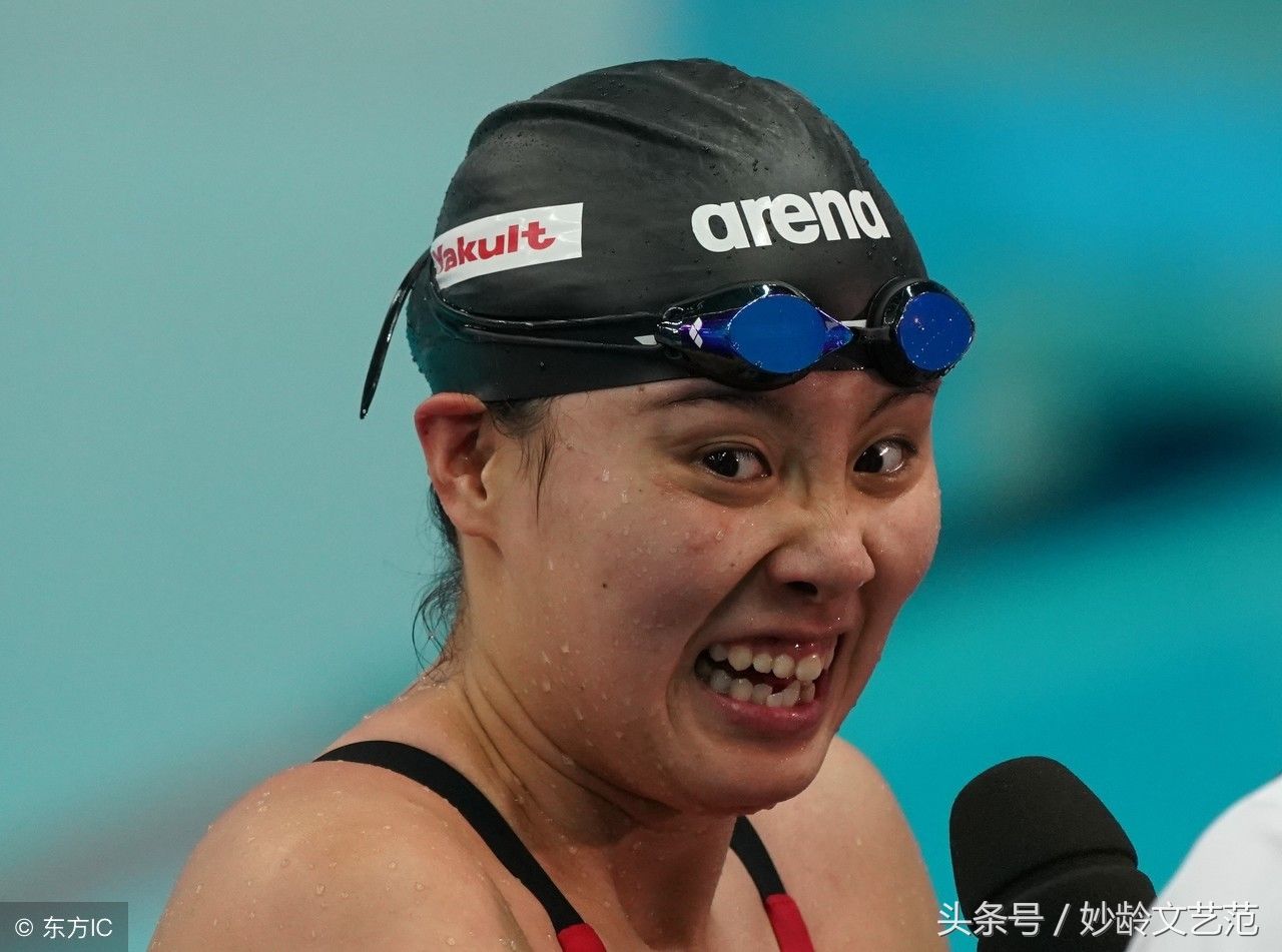 中国泳坛第一美女傅园慧,身高1米79,现实版美