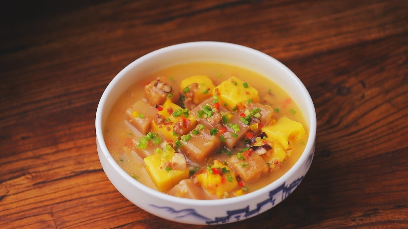 【养生厨房】今日菜谱“双色东坡豆腐” 【养生厨房】今日菜谱“双色东坡豆腐”