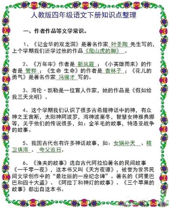 2018年高考必备!高考语文常考的高频文学常识