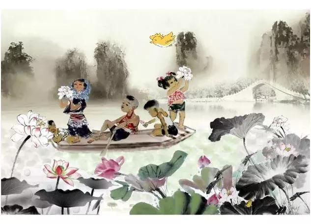 朗诵|小娃撑小艇,偷采白莲回《池上二绝》白居