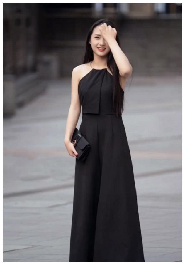 街拍:图1吊带连衣裙,图2牛仔超短裤,图3时尚靓