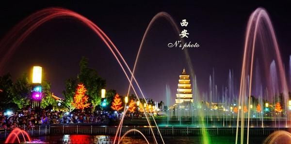 2018清明节西安大雁塔音乐喷泉时间 最佳观看