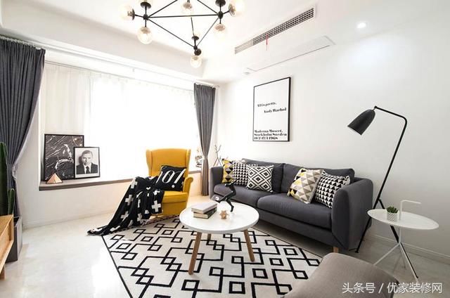 小户型北欧风格装修,墙面色彩搭配套路深!