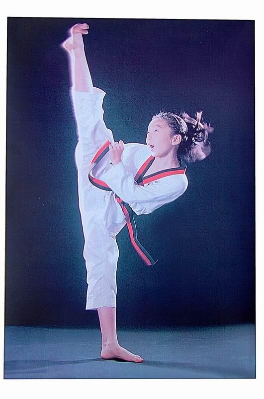 跆拳道前踢腿法,学习心得及发力技巧