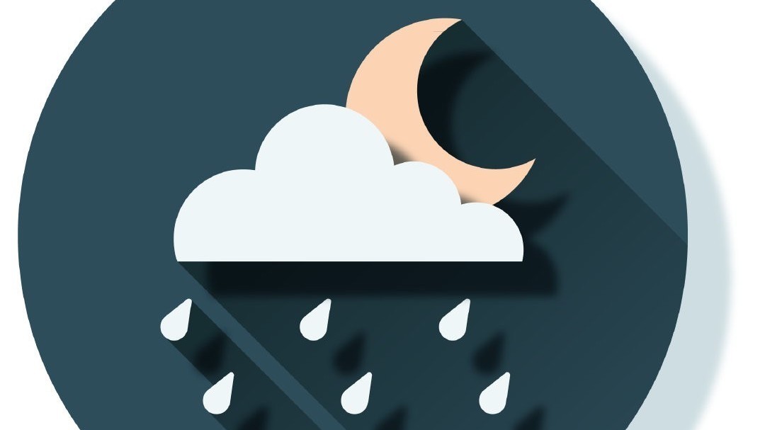 今天白天最高气温21℃  夜晚一场小雨随风潜入