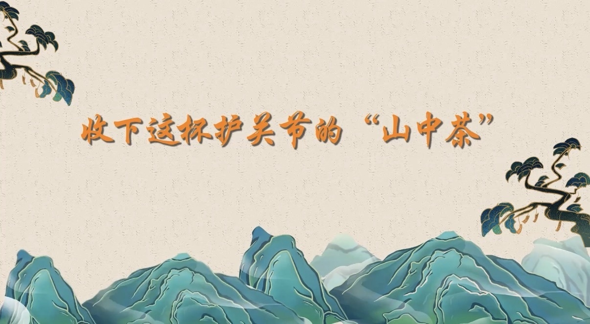 收下这杯护关节的“山中茶” 收下这杯护关节的“山中茶”