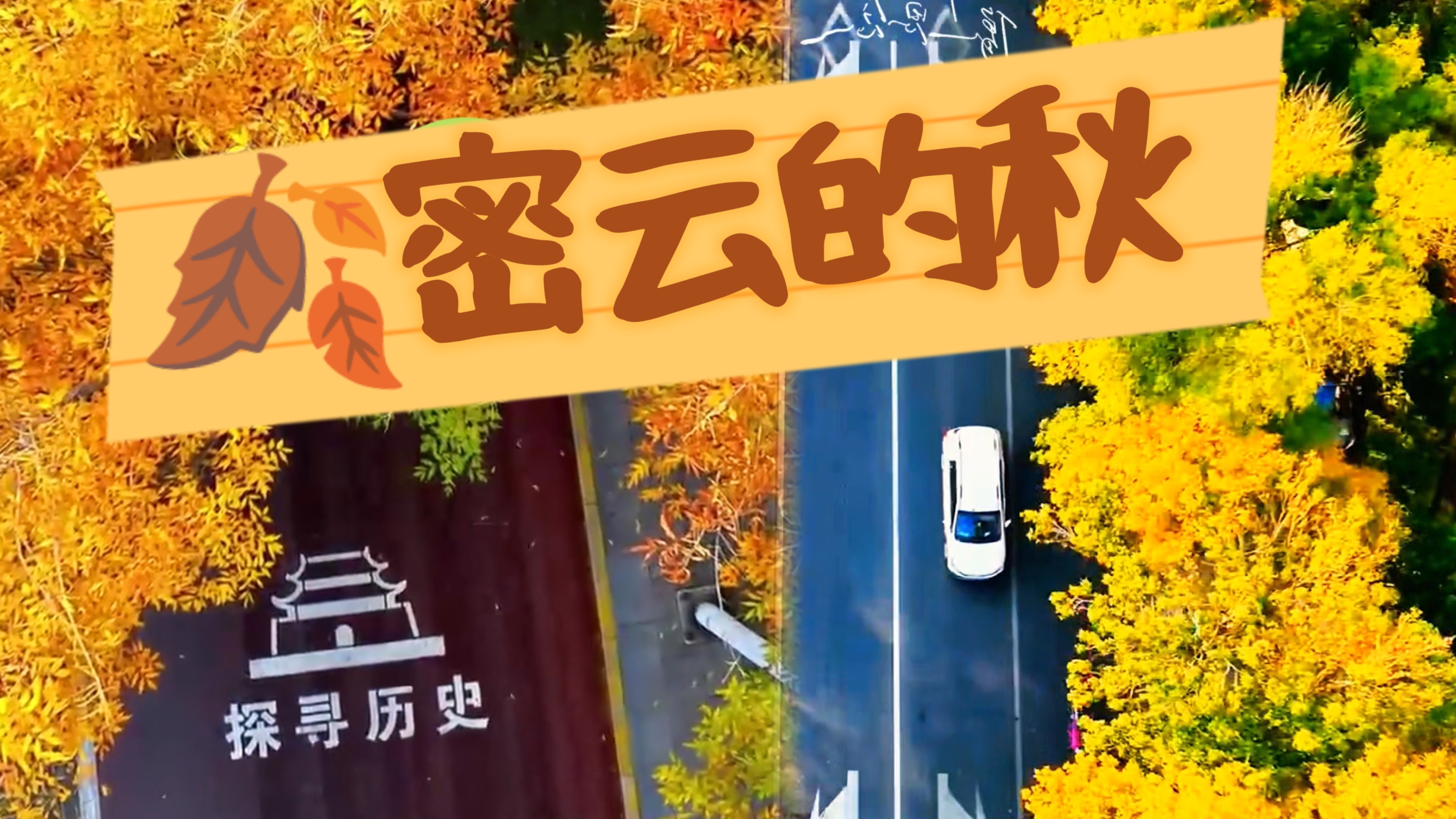 密云的秋景来了，快上车，一起领略秋日盛景！