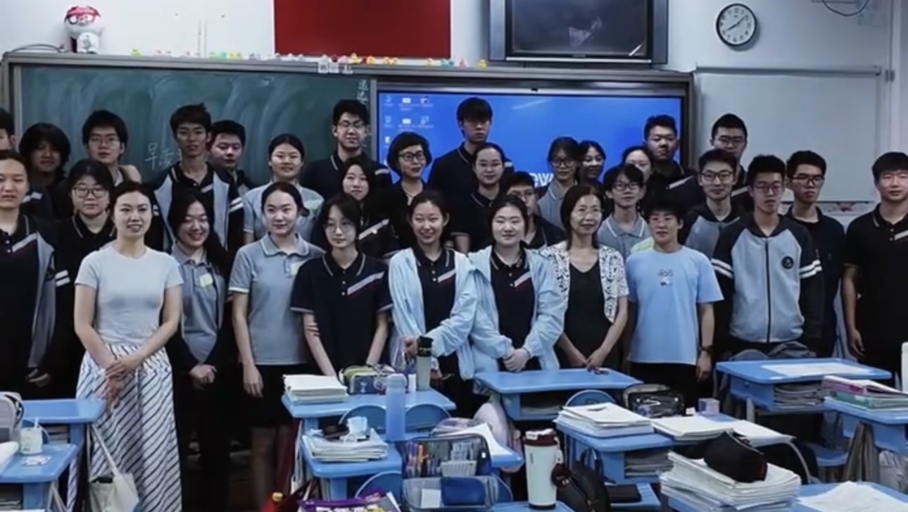 加油少年！北京八十中高三学生考前最后一堂课好燃！