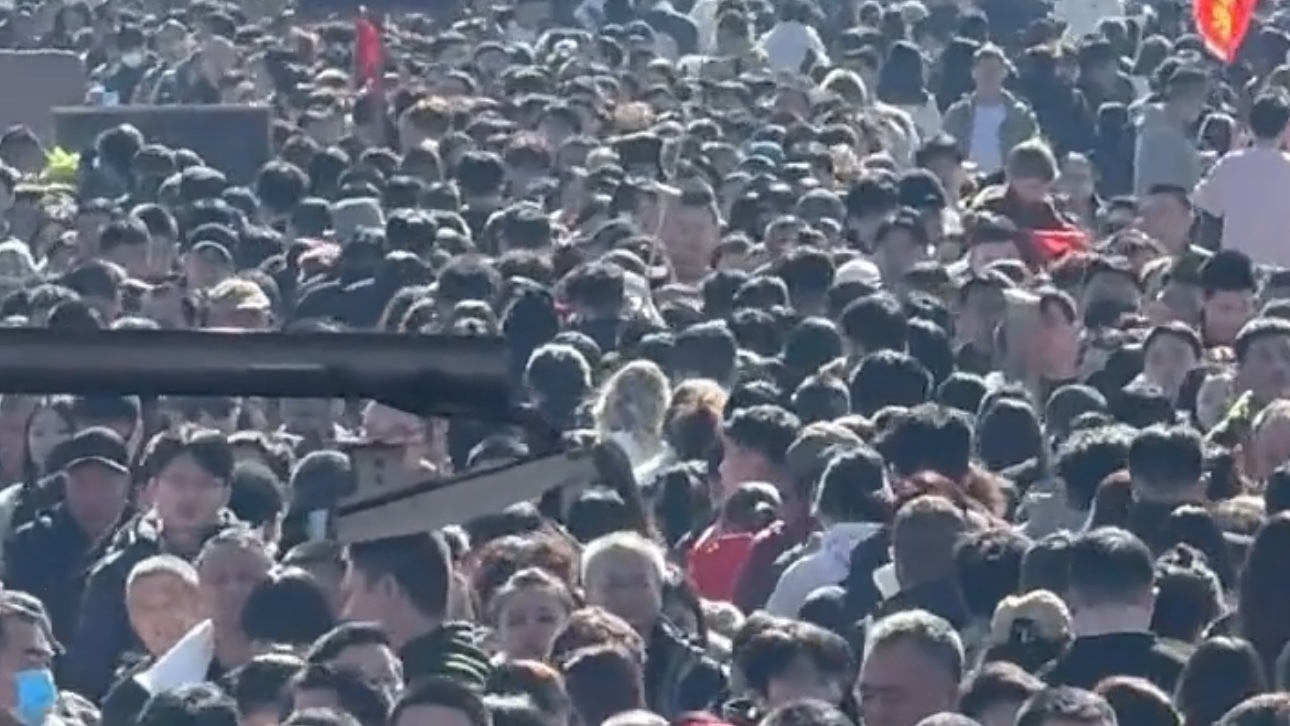 天坛现状：全是人人人人人我人人人人人