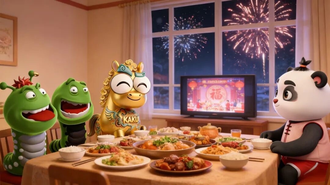 童趣迎春，马上开心！卡酷2026春节荧屏大礼包来啦——