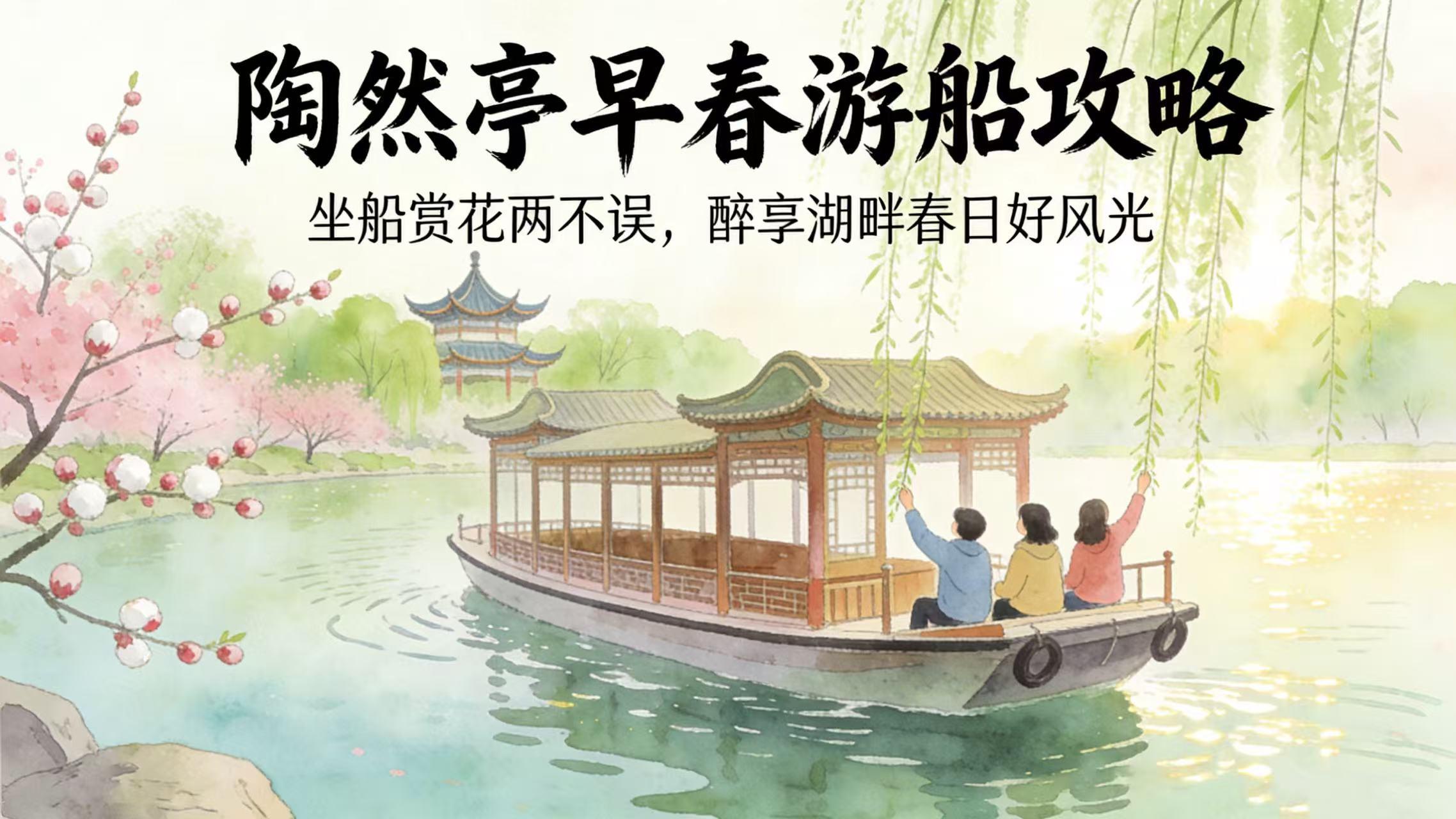 陶然亭早春游船攻略|坐船赏花两不误 醉享湖畔春日好风光 陶然亭早春游船攻略|坐船赏花两不误 醉享湖畔春日好风光