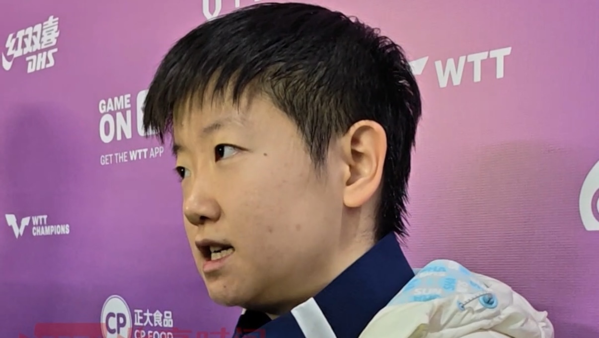 孙颖莎赛后说和迪亚兹的比赛是一场非常好的比赛