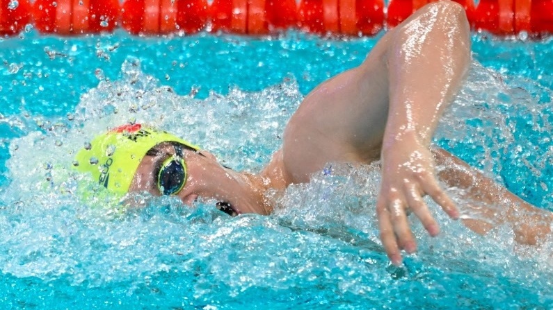 笑傲“奥运冠军对决”!潘展乐全国游泳冠军赛200米自由泳夺金 笑傲“奥运冠军对决”!潘展乐全国游泳冠军赛200米自由泳夺金