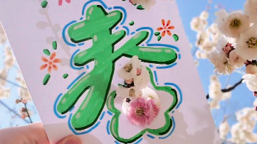 用一幅画，框住北京的“春”