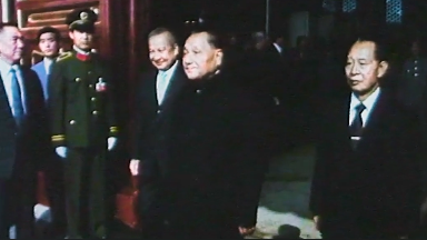 邓小平在国庆典礼上留下了最具代表性的照片之一 邓小平在国庆典礼上留下了最具代表性的照片之一