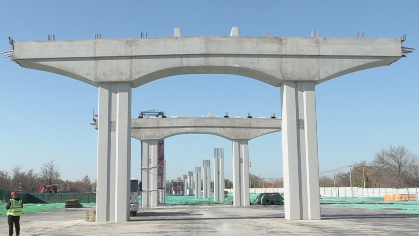 亮马河北路建设迎来新进展