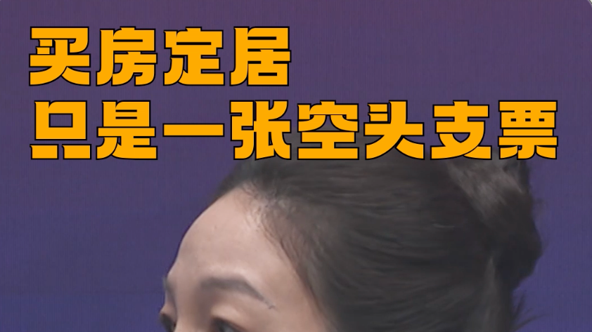 网络交友诈骗，对方承诺买房定居只是一张空头支票