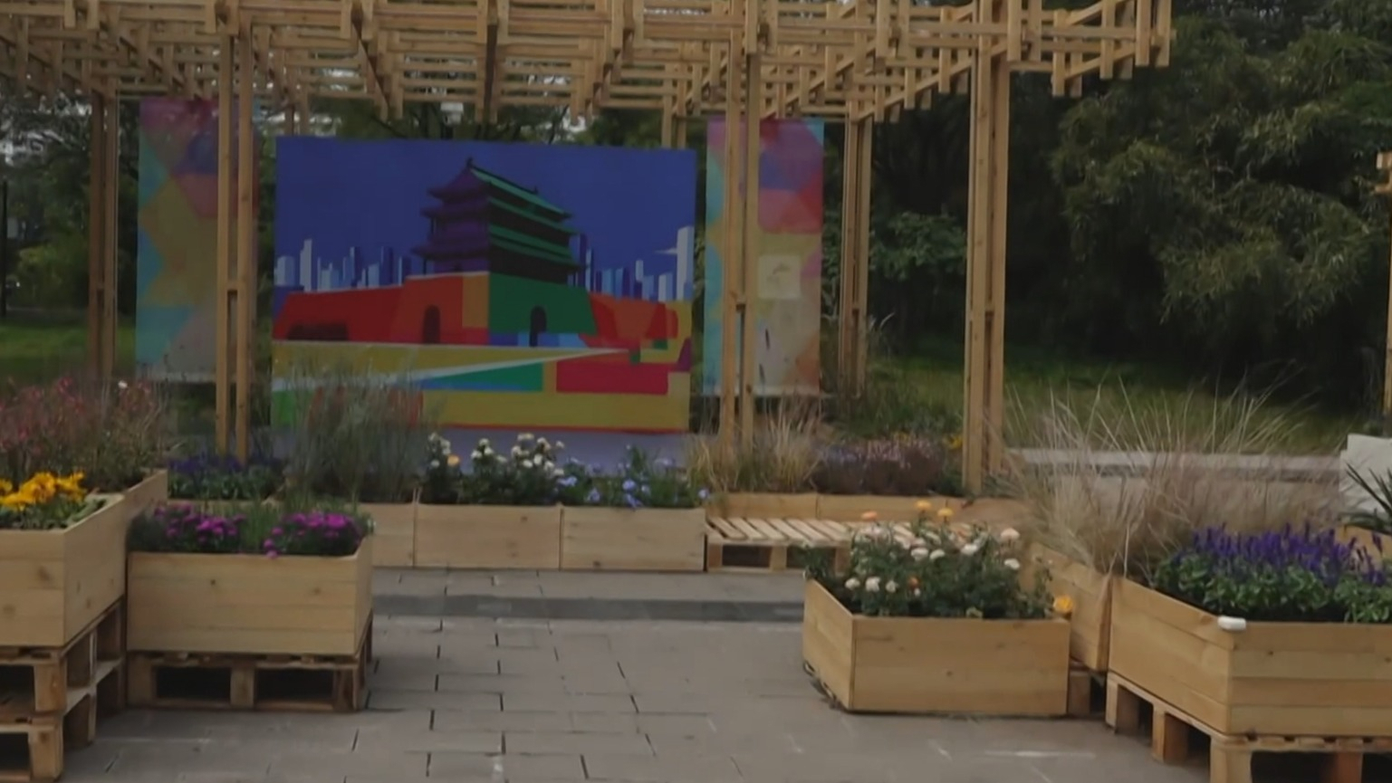 我家门口看变化丨城市边角空间华丽转身 微花园遍布北京城中心