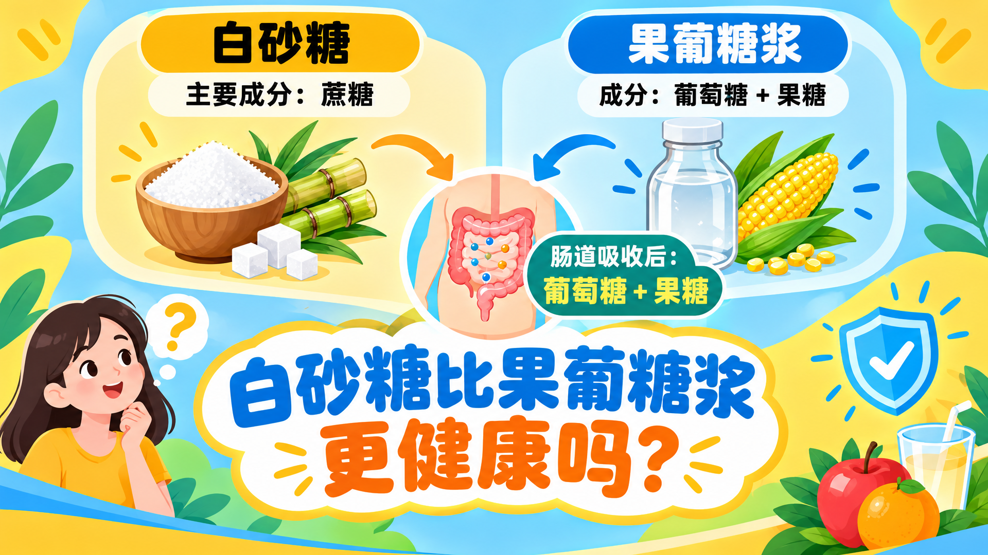 “把白砂糖还给我们”上热搜!果葡糖浆和白砂糖到底谁更伤身? “把白砂糖还给我们”上热搜!果葡糖浆和白砂糖到底谁更伤身?
