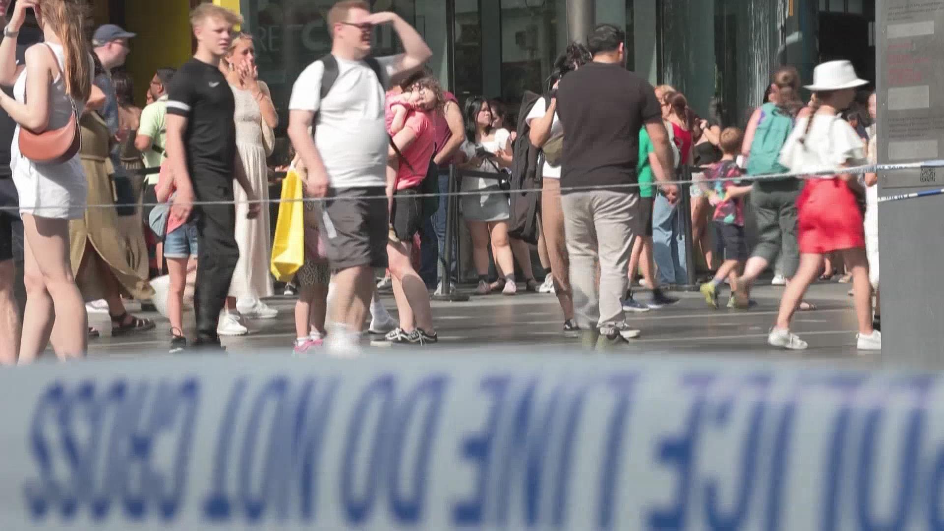 伦敦持刀袭击者被控谋杀未遂和非法持刀罪