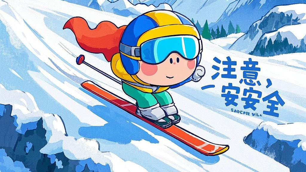 雪地“撒欢儿”停不下来?快来领取安全提示