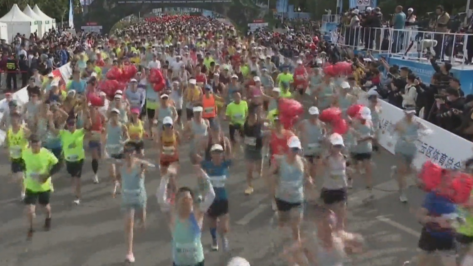 密云马拉松4月26日鸣枪开跑 密云马拉松4月26日鸣枪开跑