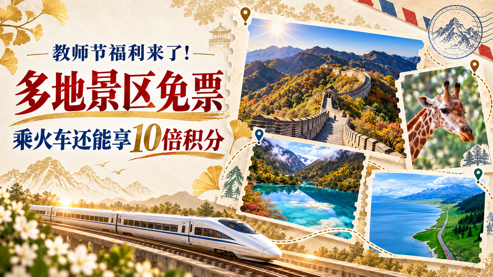 教师节景区免票延续近二十年 今年多地优惠覆盖整个九月
