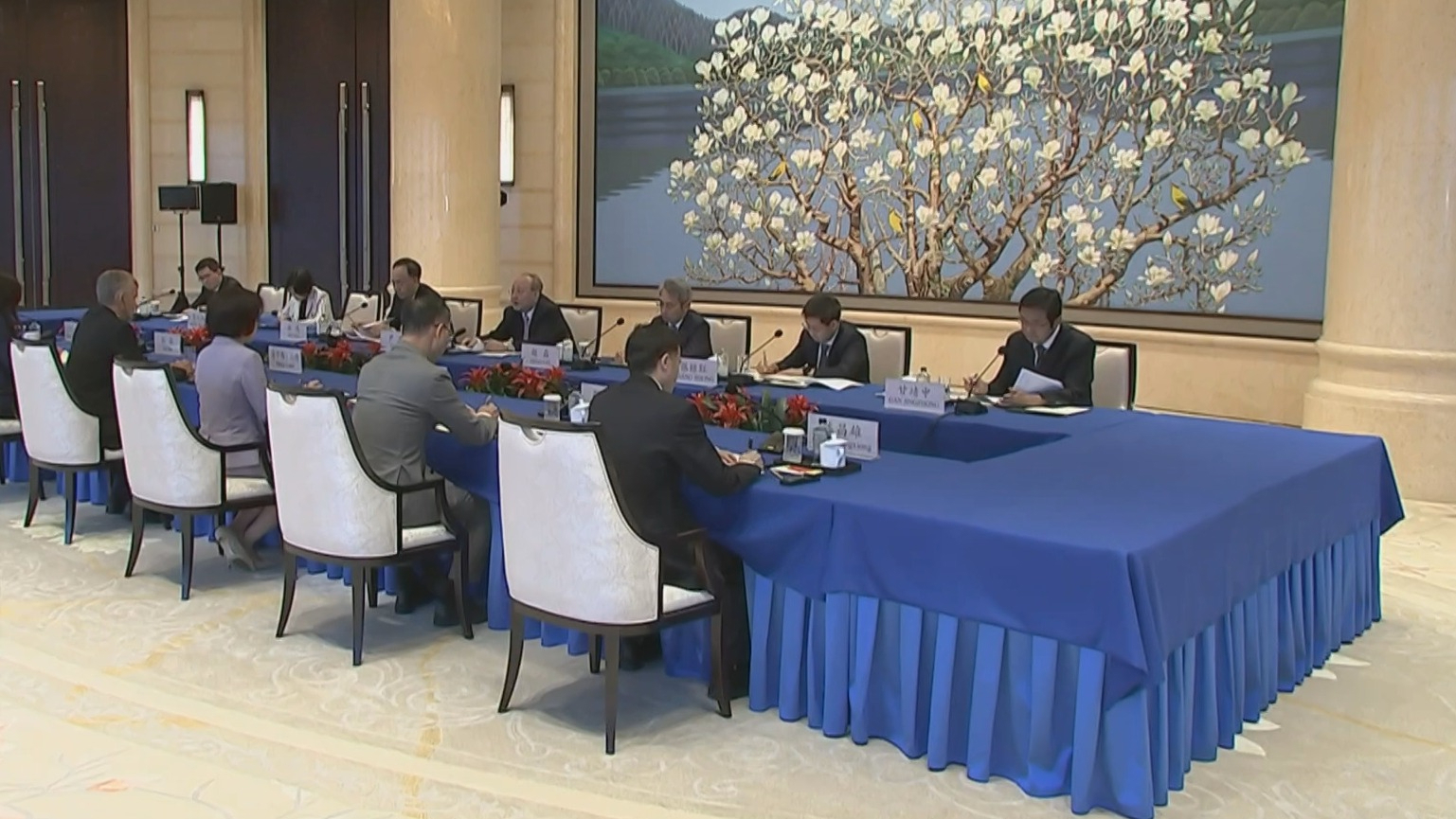 尹力会见丹麦诺和诺德公司董事会主席