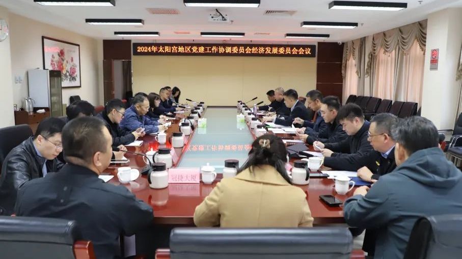 太阳宫地区召开党建工作协调委员会经济发展委员会会议 太阳宫地区召开党建工作协调委员会经济发展委员会会议
