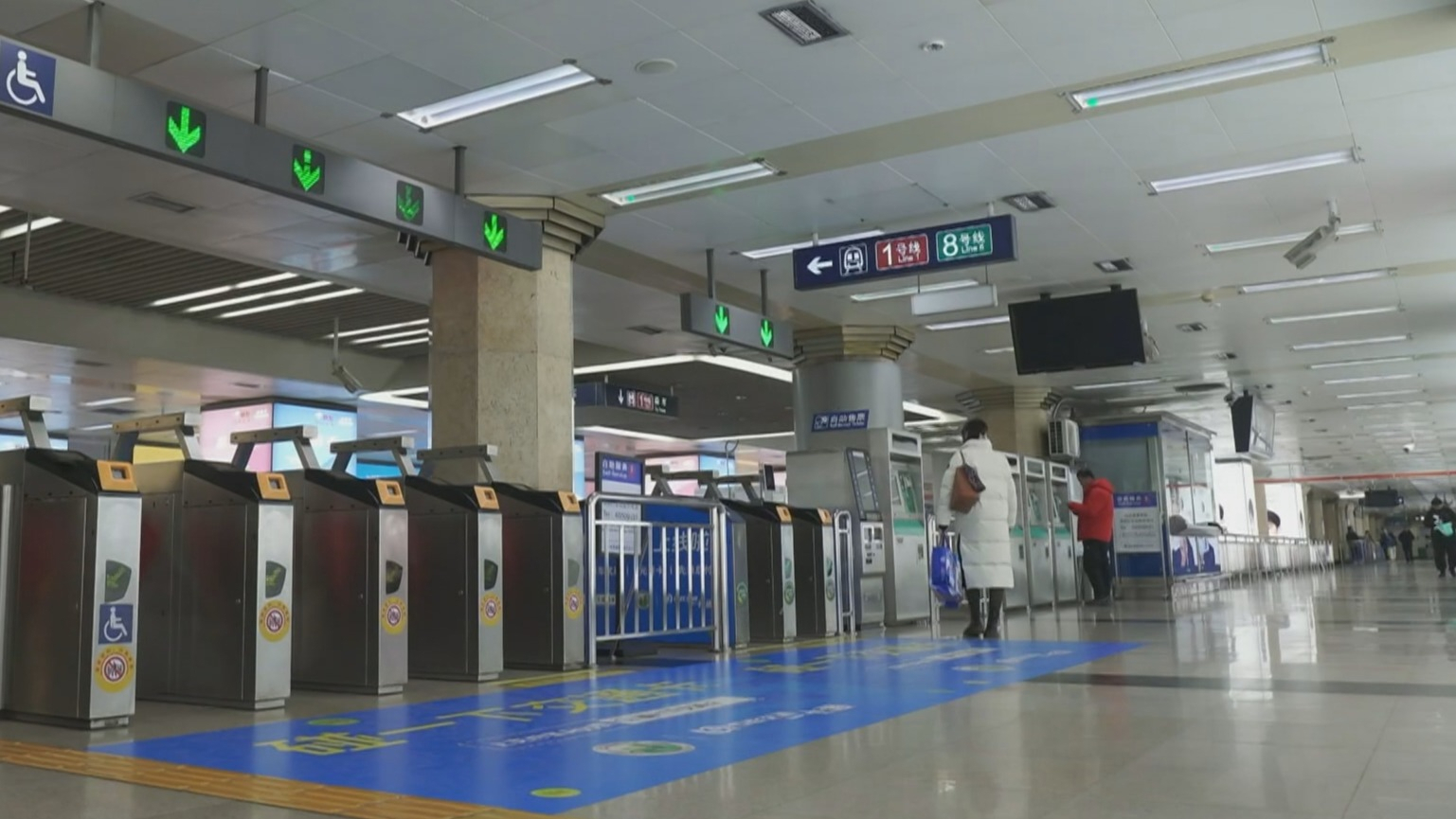 北京地铁5座大客流车站完成设备设施优化改造 北京地铁5座大客流车站完成设备设施优化改造