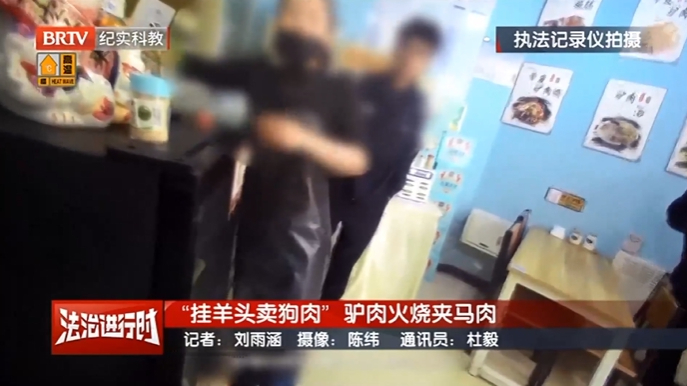 《法治进行时》20240612“挂羊头卖狗肉” 驴肉火烧夹马肉
