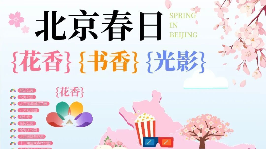 花香、书香、光影……送您一张地图,邀您共赏北京的春天 花香、书香、光影……送您一张地图,邀您共赏北京的春天