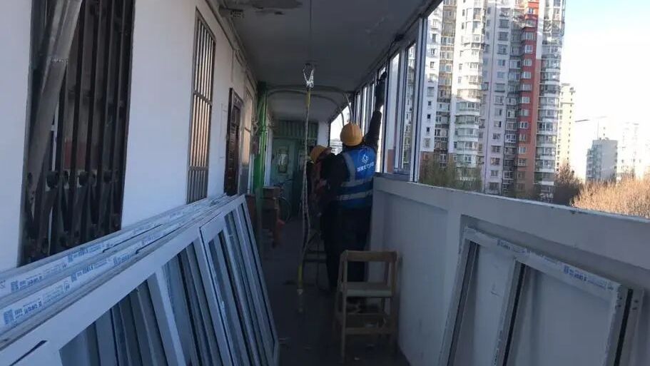 太阳宫地区—老旧水管“退休”，幸福生活“到位”！