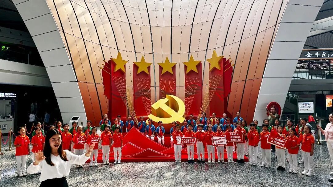 “祝愿伟大祖国山河锦绣”大兴少年抒写合唱感悟