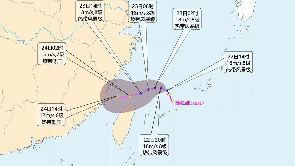 新台风“简拉维”生成！今年台风“指标”已超额完成