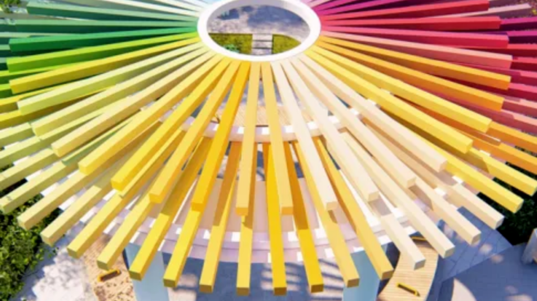 太阳宫小公园 “变形记”:从三角地到太阳粒子能量场的幸福蜕变 太阳宫小公园 “变形记”:从三角地到太阳粒子能量场的幸福蜕变