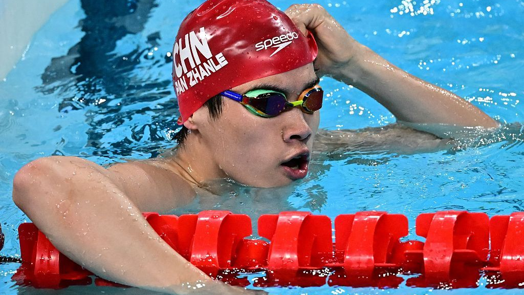 第9金！潘展乐男子100米自由泳夺冠，破世界记录！