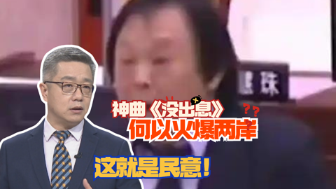 神曲《没出息》何以爆火两岸？评论：这才是民意