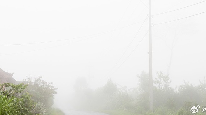 大雾黄色预警中!今日最高气温17度 注意防寒保暖~ 大雾黄色预警中!今日最高气温17度 注意防寒保暖~