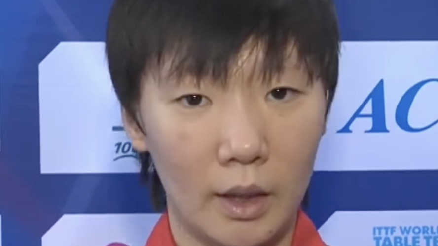 王曼昱赛后发声：面对日本老对手，很期待也很兴奋！