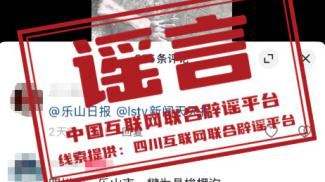 “四川乐山一景区发现恐龙化石”不实