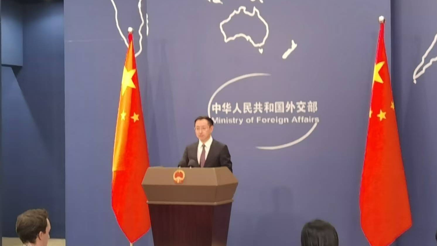 外交部:倚外谋“独”,必定失败 外交部:倚外谋“独”,必定失败