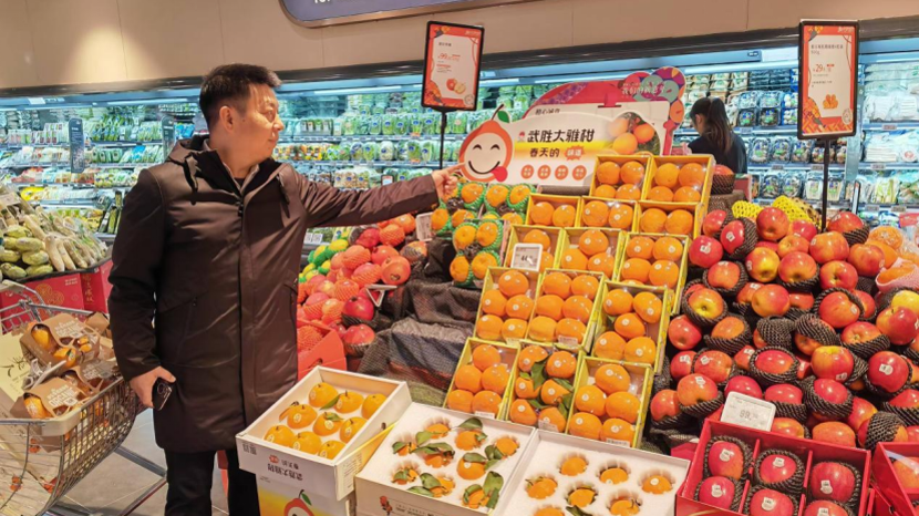 抢占北方市场!武胜大雅柑亮相北京 抢占北方市场!武胜大雅柑亮相北京